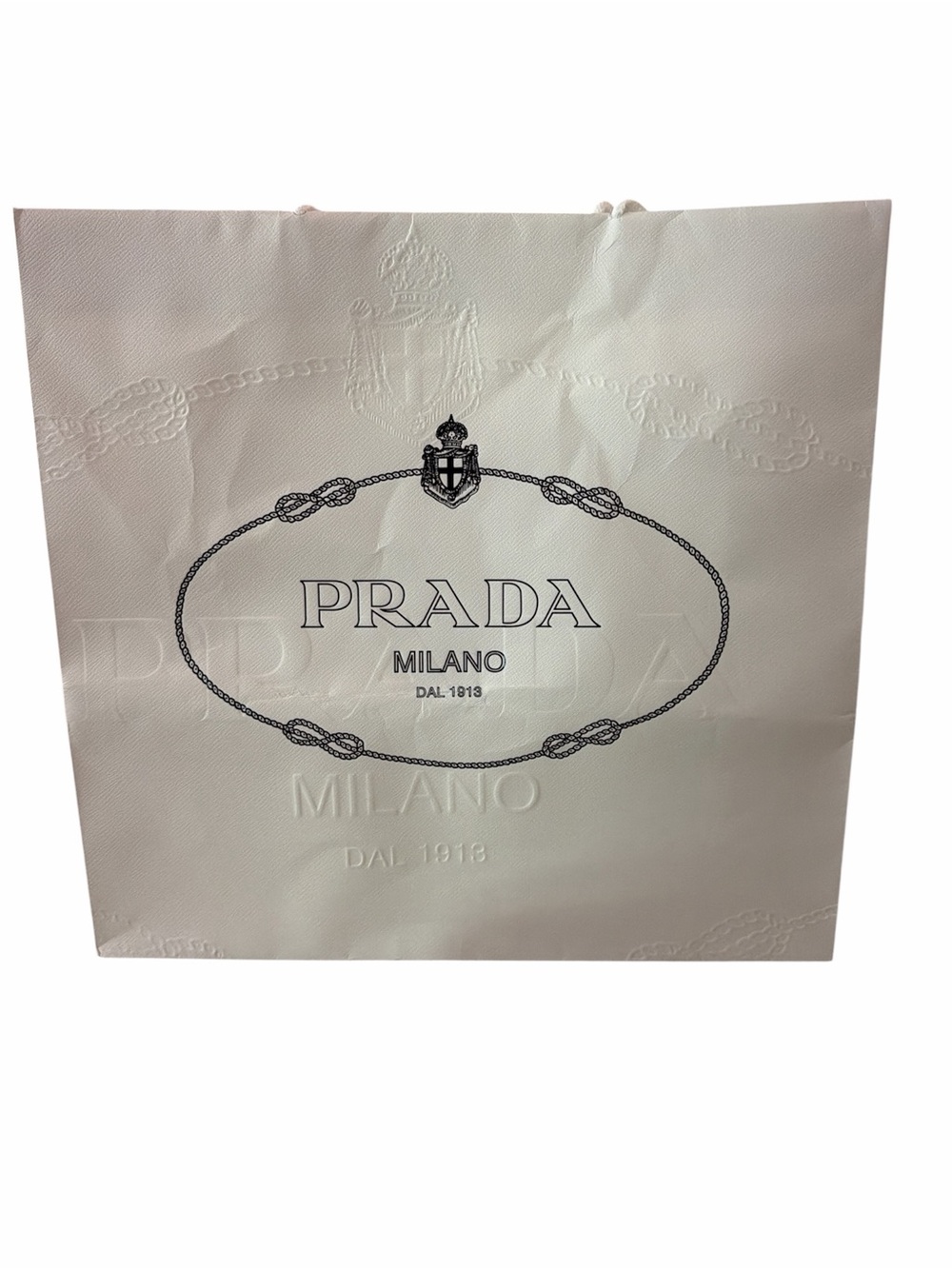 Authentic Prada gift bag